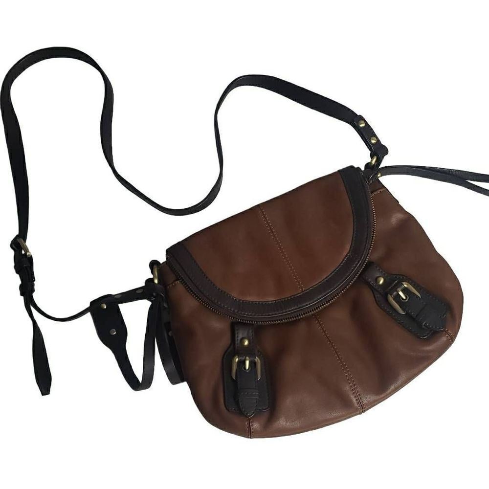 ‎Lucky Brand Brown Leather Shoulder Bag